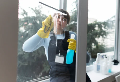 Nettoyage de vitres intérieures et extérieures à Saint-Bonnet-la-Rivière